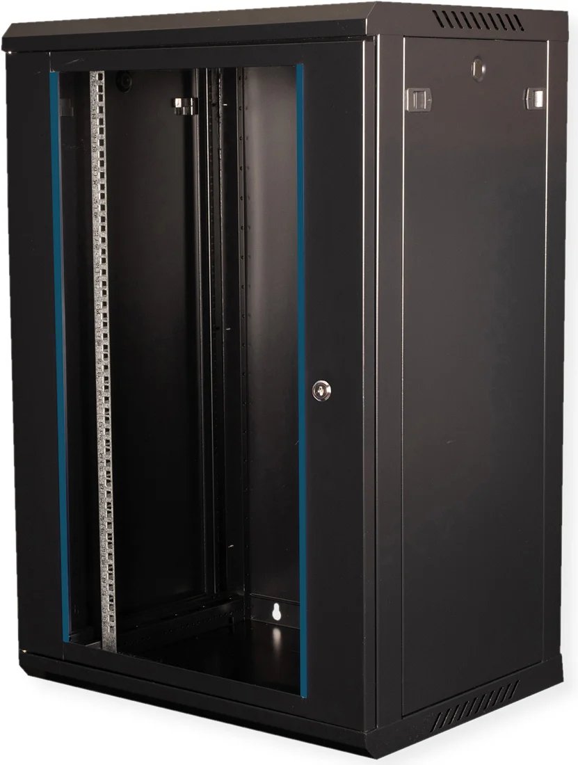 VALUE 19-Inch Wall Mount Enclosure, Black - Kit (26.99.0827)