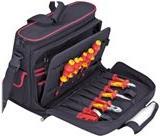 Knipex 11-Piece Tool Bag, Black