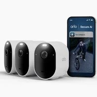 Arlo Pro 6 3-Camera Security System (VMC4370P-100EUS)