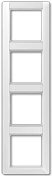 Jung AS 584 NA WW Wall Outlet, White