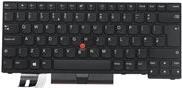 Lenovo Primax Replacement Notebook Keyboard with Trackpoint - QWERTY - GB - Black - FRU for ThinkPad P14s Gen 1, P14s Gen 2, T14 Gen 1, T14 Gen 2 (5N20V44036)