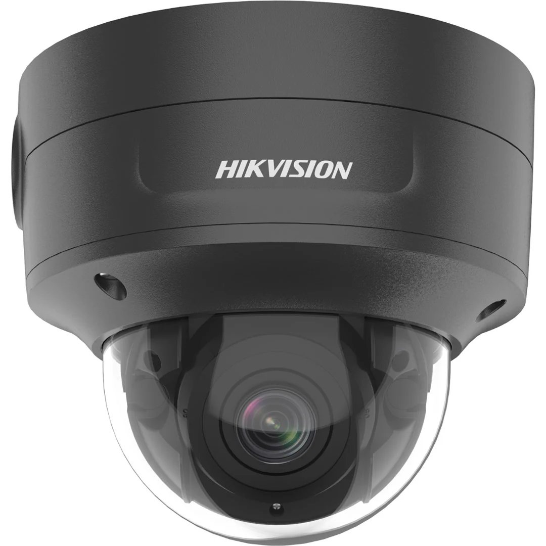 Hikvision In-Ear IP Security Camera, 2.8-12mm Lens, Black