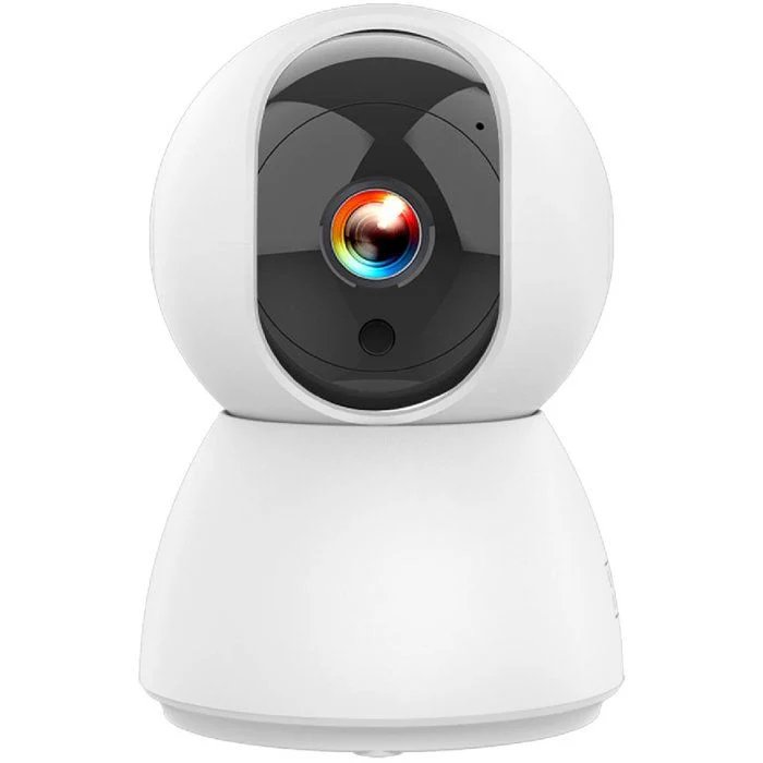KYF Wired Indoor Camera - 4MP Full HD PT Motorized Pan/Tilt with Integrated Siren