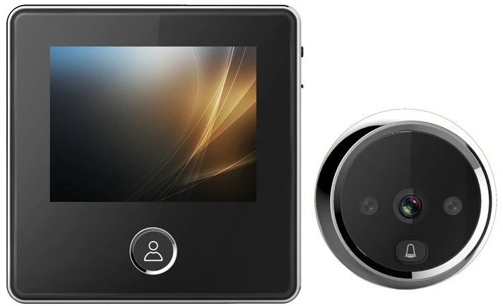 MBG Line Door Peephole Camera DD2 (Size: 1080p, Color, 4GB Capacity)