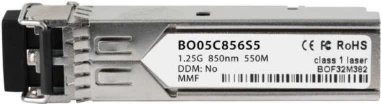 BlueOptics SFP Transceiver Module, 1000Mbit/s, 850nm Multi-Mode Fiber (BO05C856S5D)