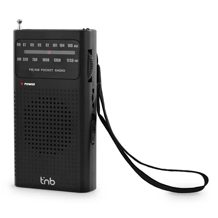 TNB Portable FM Radio with Dial Tuner