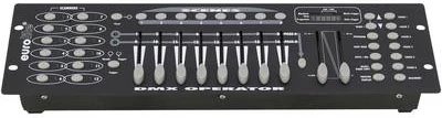 Eurolite DMX Controller 192 - 16-Channel, 48.30cm (19") Rack-Mount