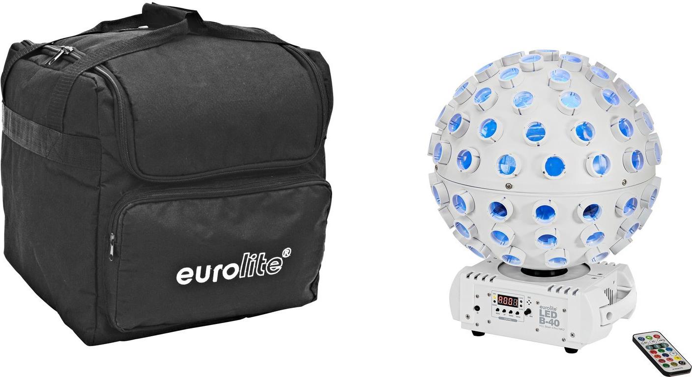 Eurolite LED B-40 HCL MK2 White Light Set with Soft Bag (20000994)