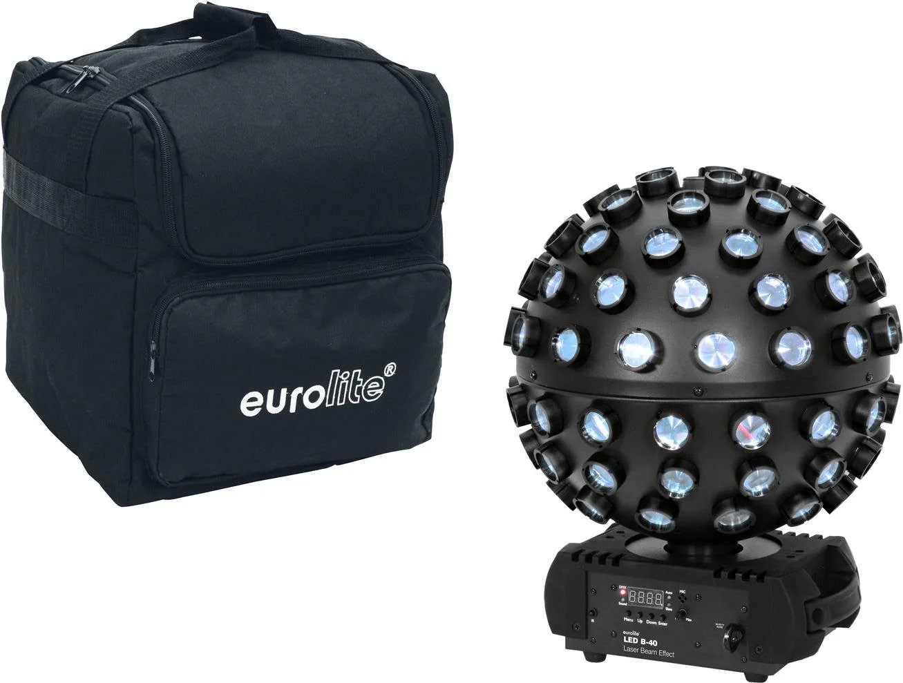 Eurolite LED B-40 Laser Beam Effect Set with Soft Bag