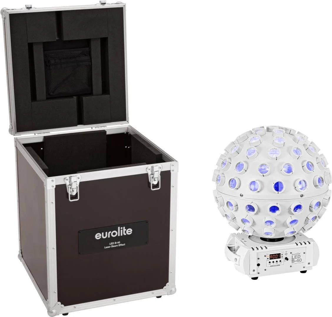Eurolite LED B-40 HCL Beam Light Set with Case (20000960)