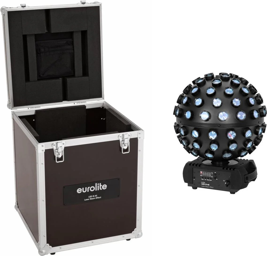 Eurolite LED B-40 Laser Beam Effect Set + Case