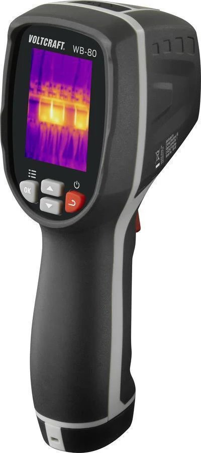 VOLTCRAFT WB-80 Thermal Imaging Camera -20 to 600°C, 32x32 Pixel, 9Hz Integrated Digital Camera (VC-11814215)