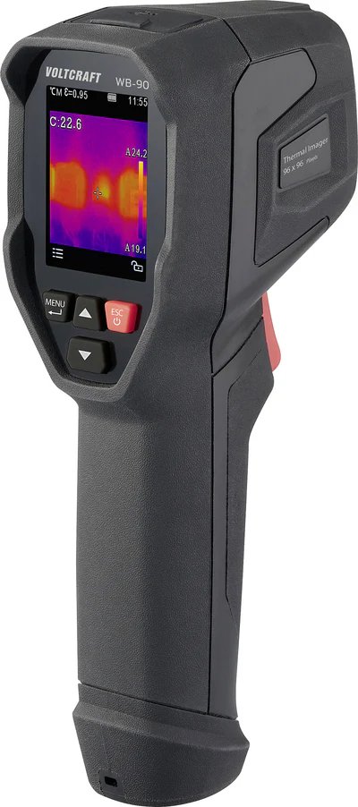 Voltcraft WB-90 Thermal Imaging Camera -20 to 550°C 96x96 Pixel 25Hz USB-C