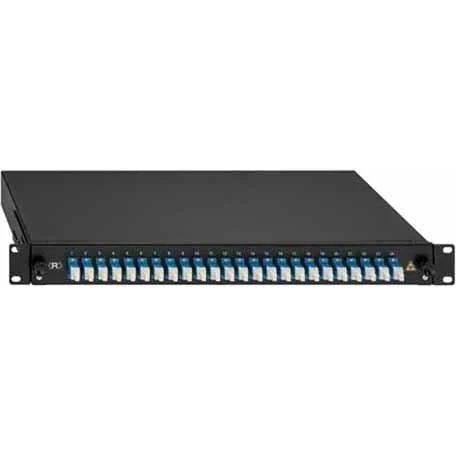 Rutenbeck Basic Line Spleißbox 24 x LC-D OS2 - Blue Fiber Splice Enclosure, 2 m Cable