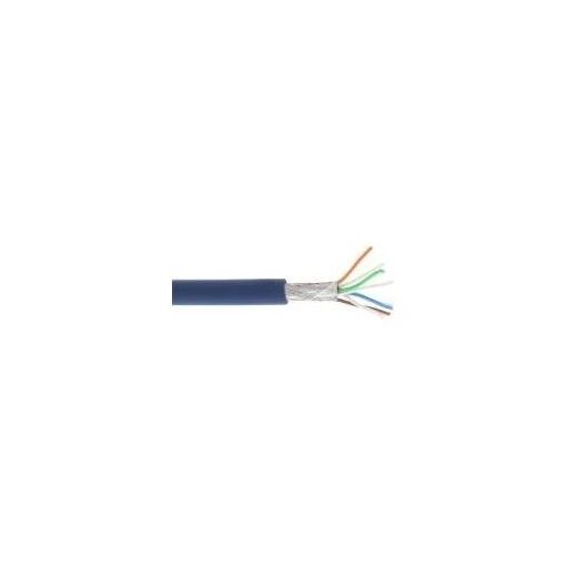 Cable InLine de lot SFTP - 100 m, CAT 6a, Azul