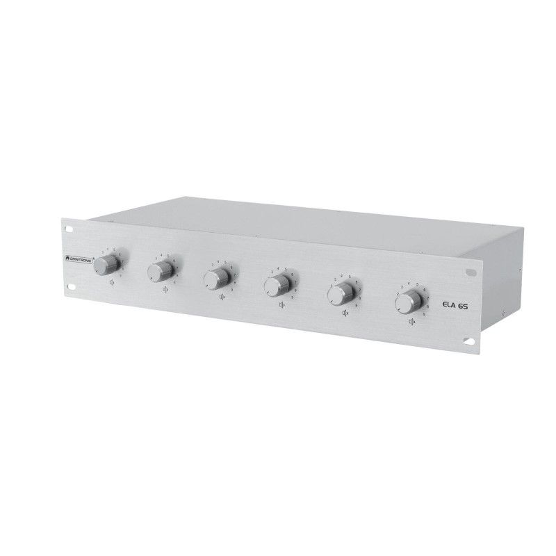 Omnitronic 6-Zone Stereo Volume Control, 20W