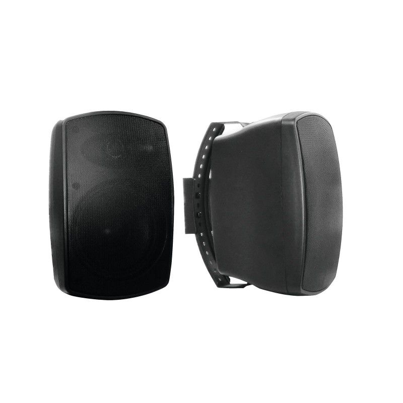 Omnitronic OD-6T Wall Speaker, 100V, Black, 2x