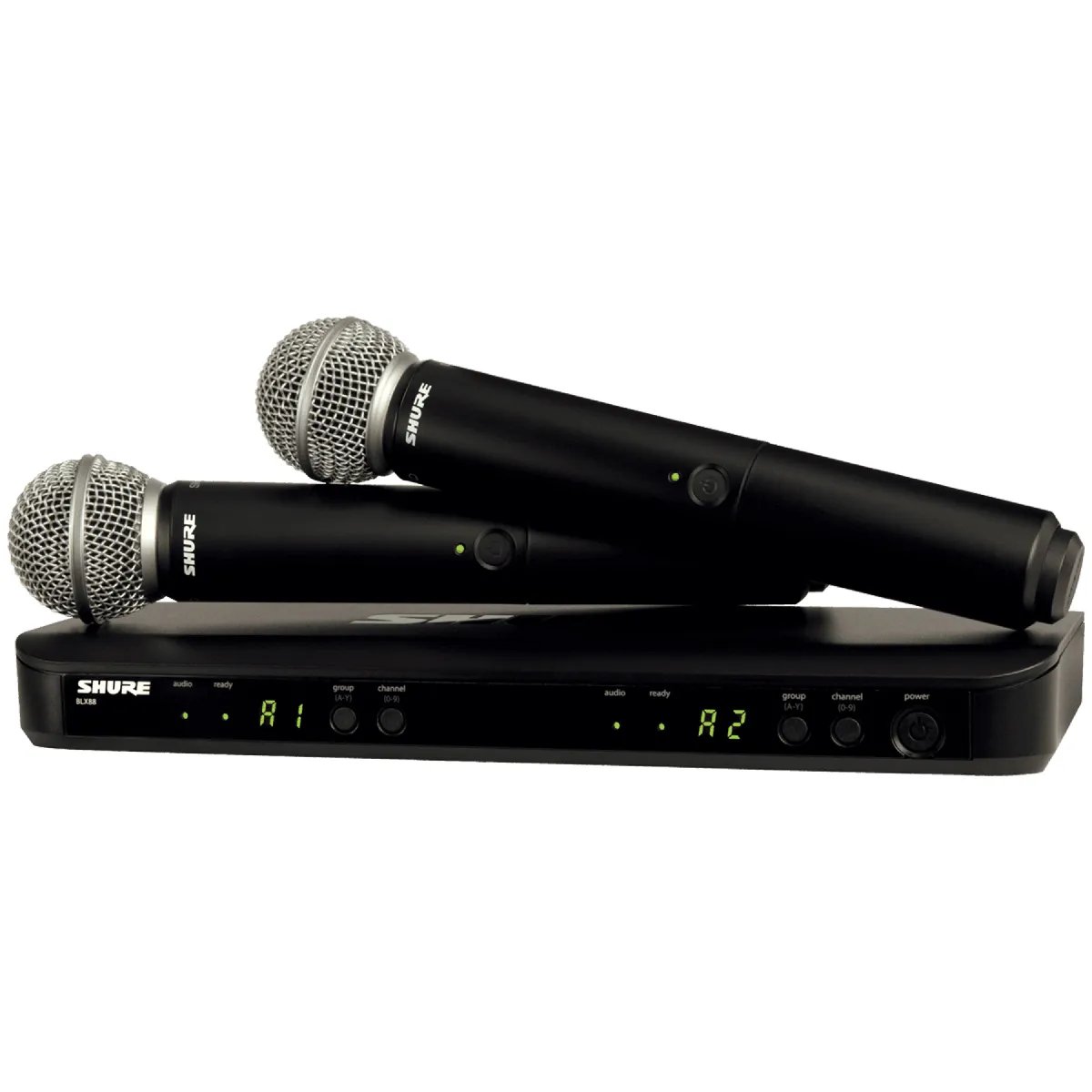 Shure BLX288-SM58 K3E Wireless System - 2 Handheld Microphones