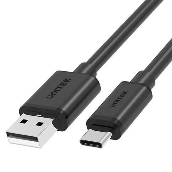 Unitek USB-C to USB-A Cable, 3m, 5V/3A Fast Charge, USB 2.0 480Mbps