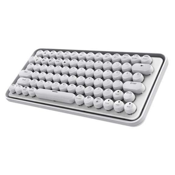 Rapoo Ralemo Pre 5 Home USB + Bluetooth Wireless Keyboard, White