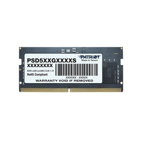 Módulo de memoria Patriot Signature PSD516G560081S de 16 GB DDR5 SO-DIMM