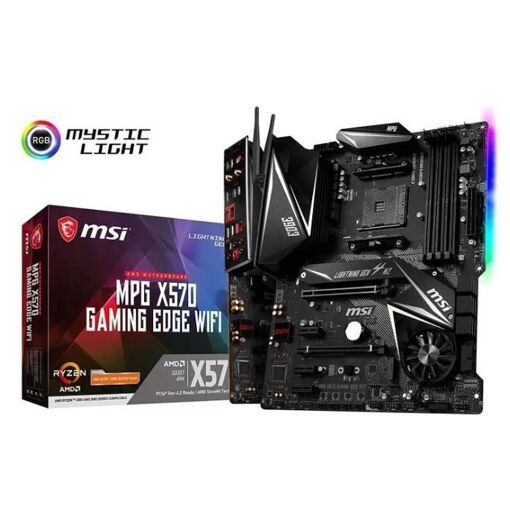 MSI MPG X570 Gaming Edge WiFi AM4 X570 DDR4 SATA 600 ATX Motherboard
