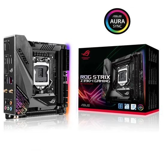 ASUS ROG Strix Z390-I Mini ITX Gaming Motherboard