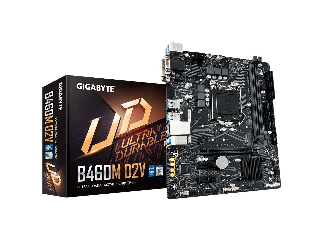Placa base Gigabyte B460M D2V de juego