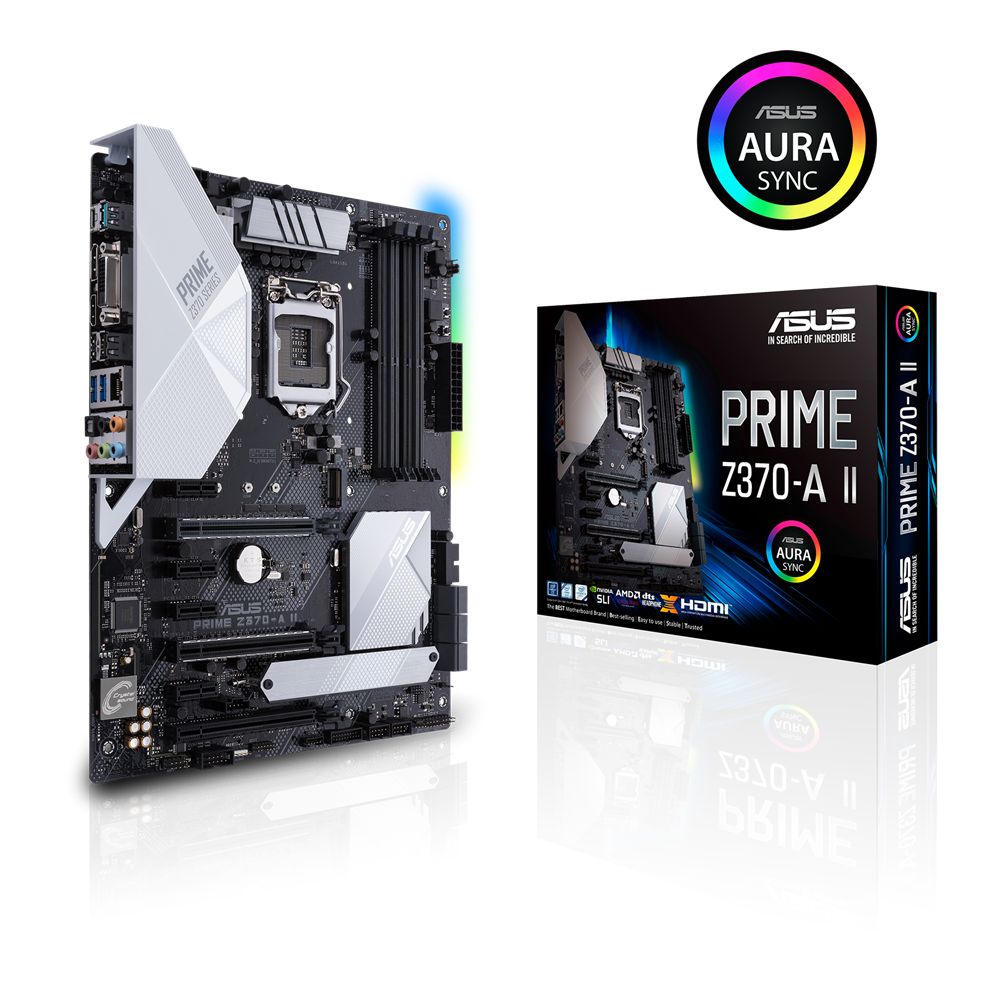 ASUS Prime Z370-A II LGA 1151 (Series 300) Intel Z370 ATX Motherboard