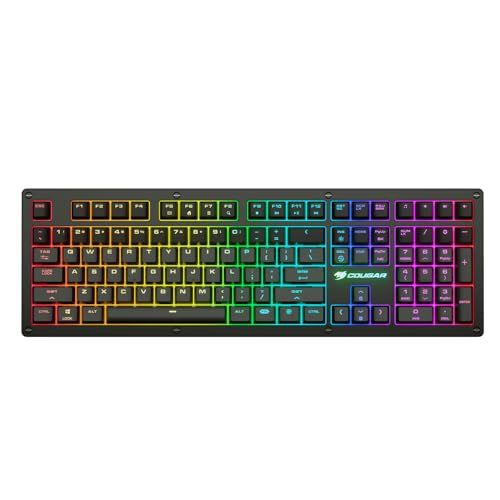 Clavier de jeu mécanique Cougar Puri RGB (Interrupteur moyen rouge)