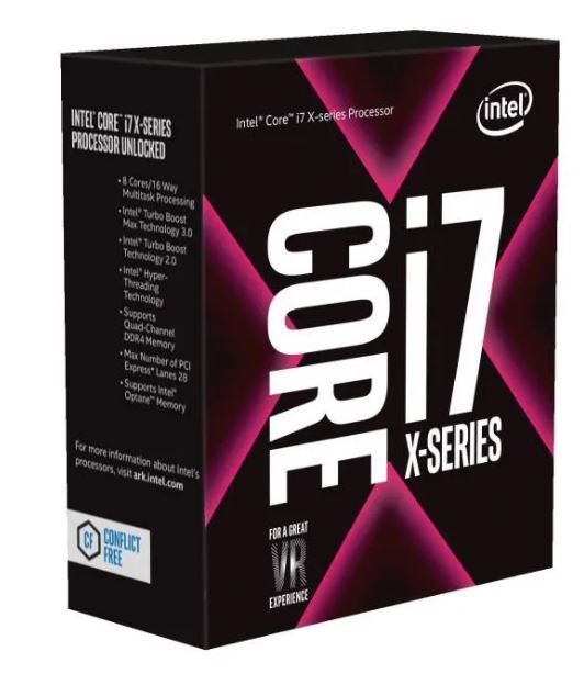 Intel Core i7-7820X Processor, 3.6GHz, Socket 2066