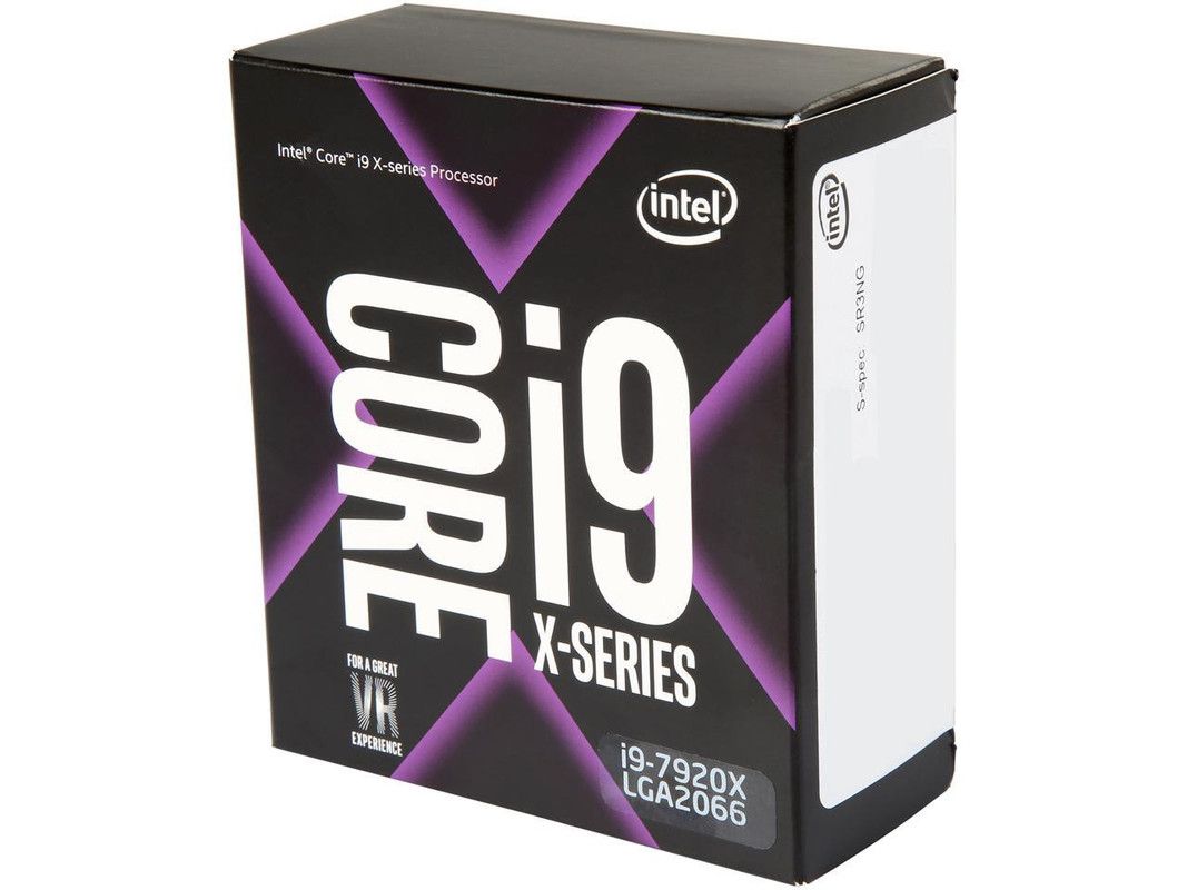 Intel Core i9 X-Series Desktop Processor - Core i9-7920X Skylake X 12 Cores 2.9 GHz LGA 2066 140W