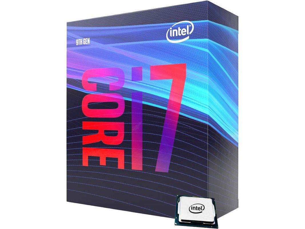 Intel Core i7-9700K Processor, 8 Cores, 3.0 GHz, Turbo Boost, LGA1151, 65W, UHD Graphics 630