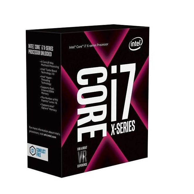 Procesador de escritorio Intel Core i7 X-Series - Core i7-7740X Kaby Lake-X Cuádruple núcleo 4.3 GHz LGA 2066 112W