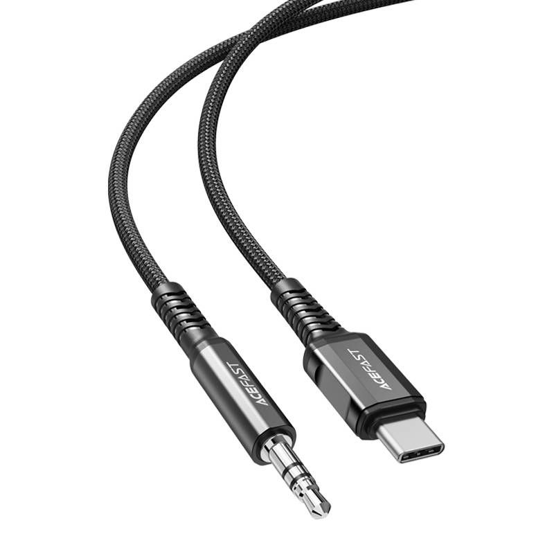 Acefast USB-C to 3.5mm Mini Jack Cable C1-08 (Black)