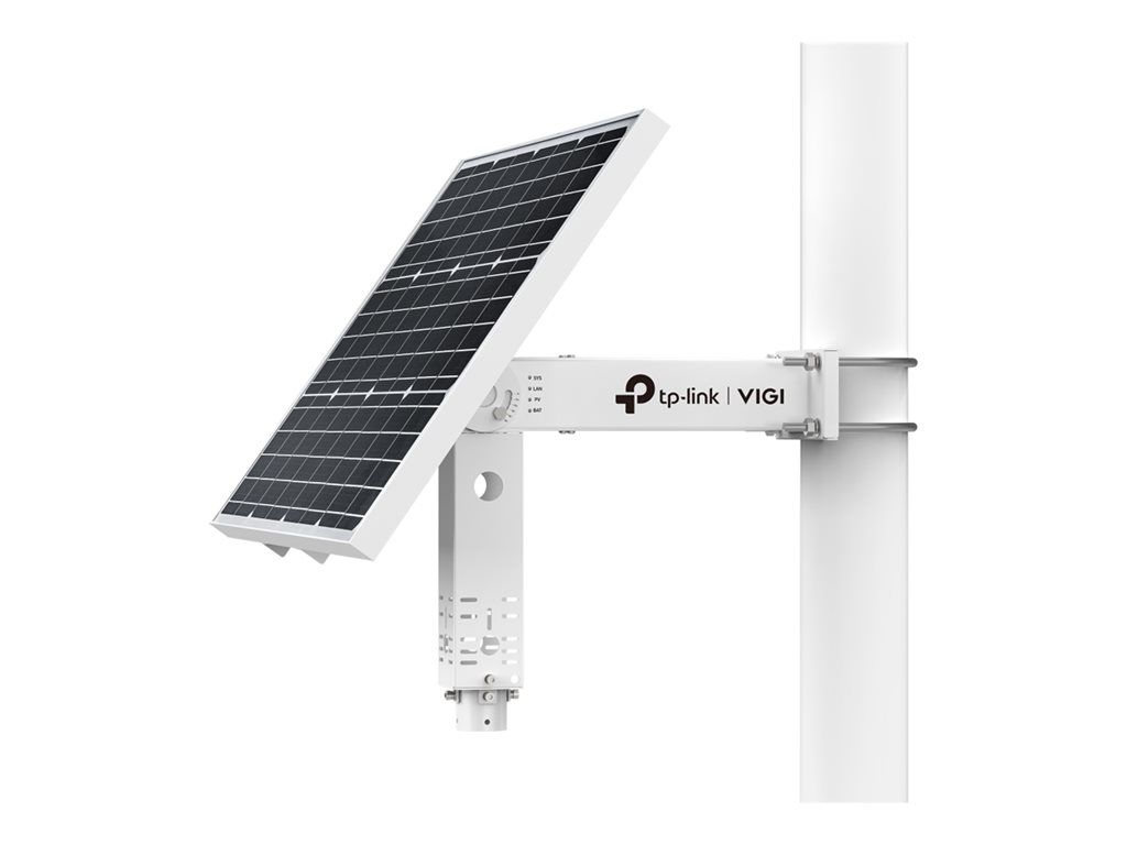 TP-Link VIGI SP6020 V1 - Solar Panel - 60W - Lithium - 20.8Ah - RJ-45 - 4 Output Connectors