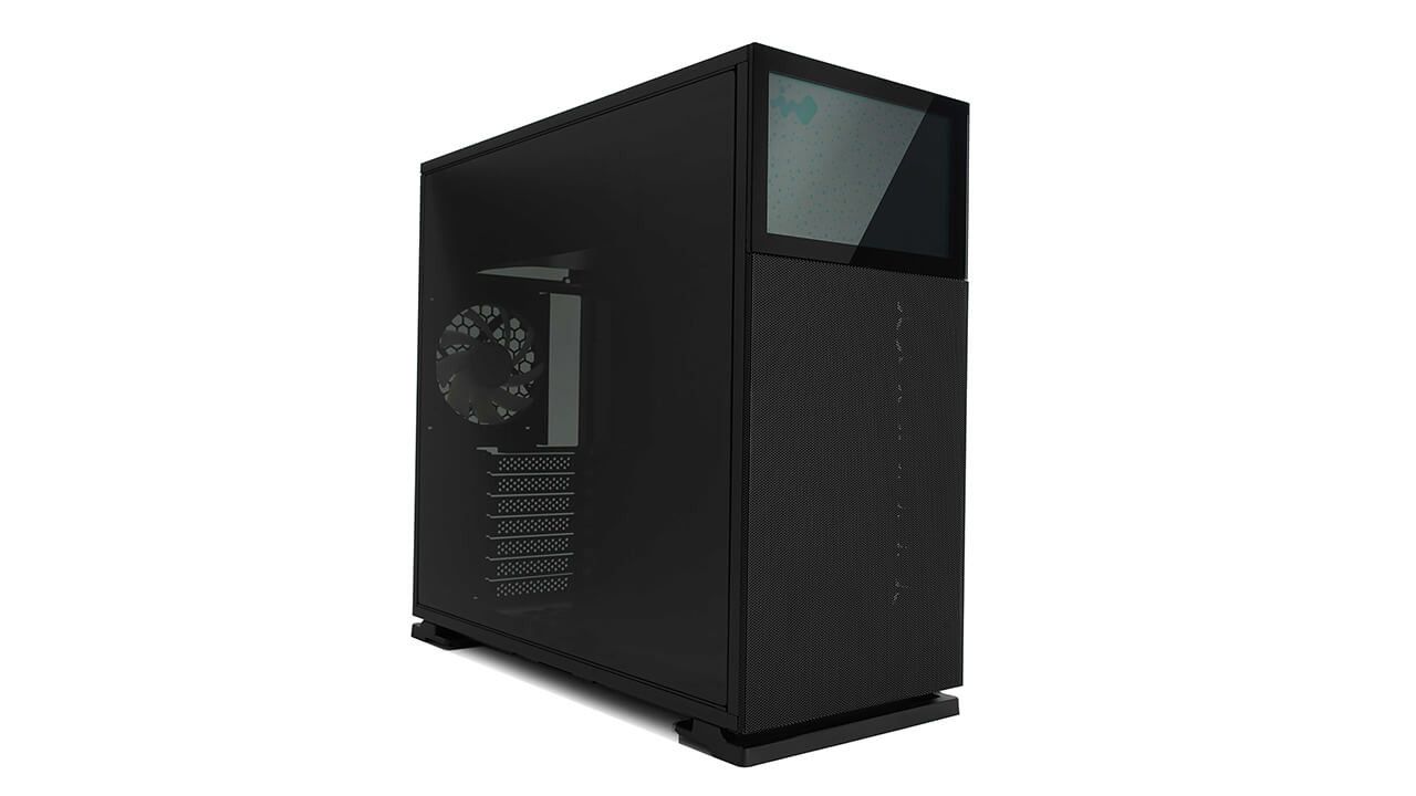 In Win N127 Mid-Tower ATX Case with Glass Panel - Black