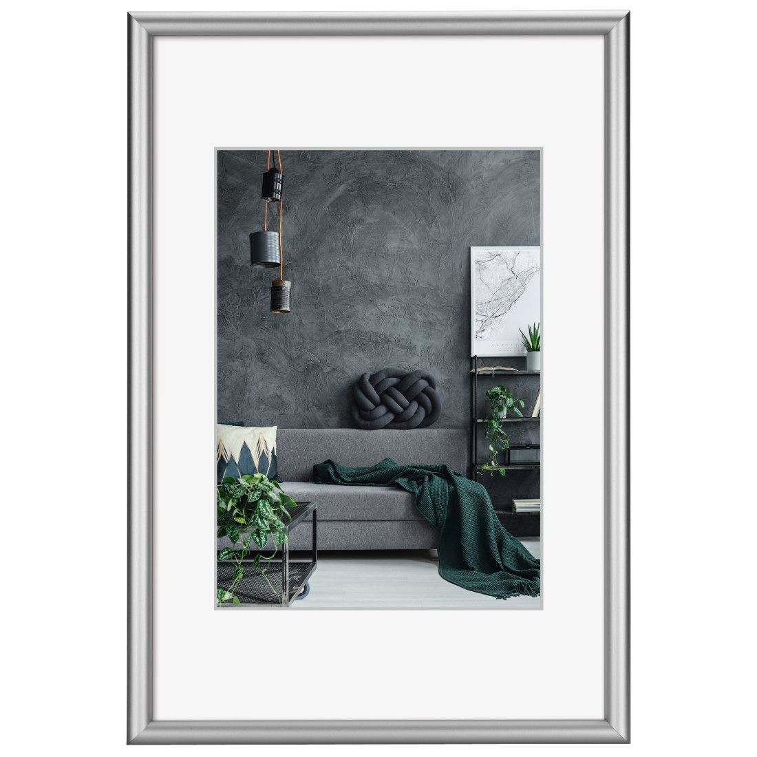 Hama Detroit Aluminum Frame, Silver, 70x100 cm