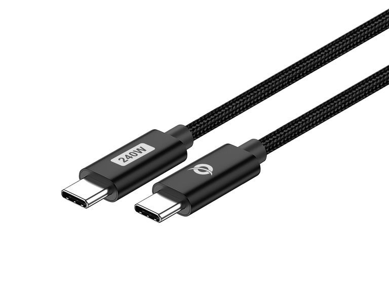 Conceptronic USB-C Cable 2.0, 1.2m Black