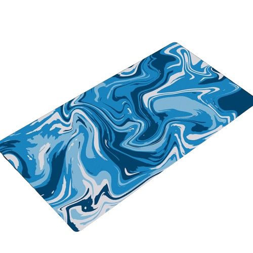 INF Mouse Pad with Waterproof Surface - Blue M