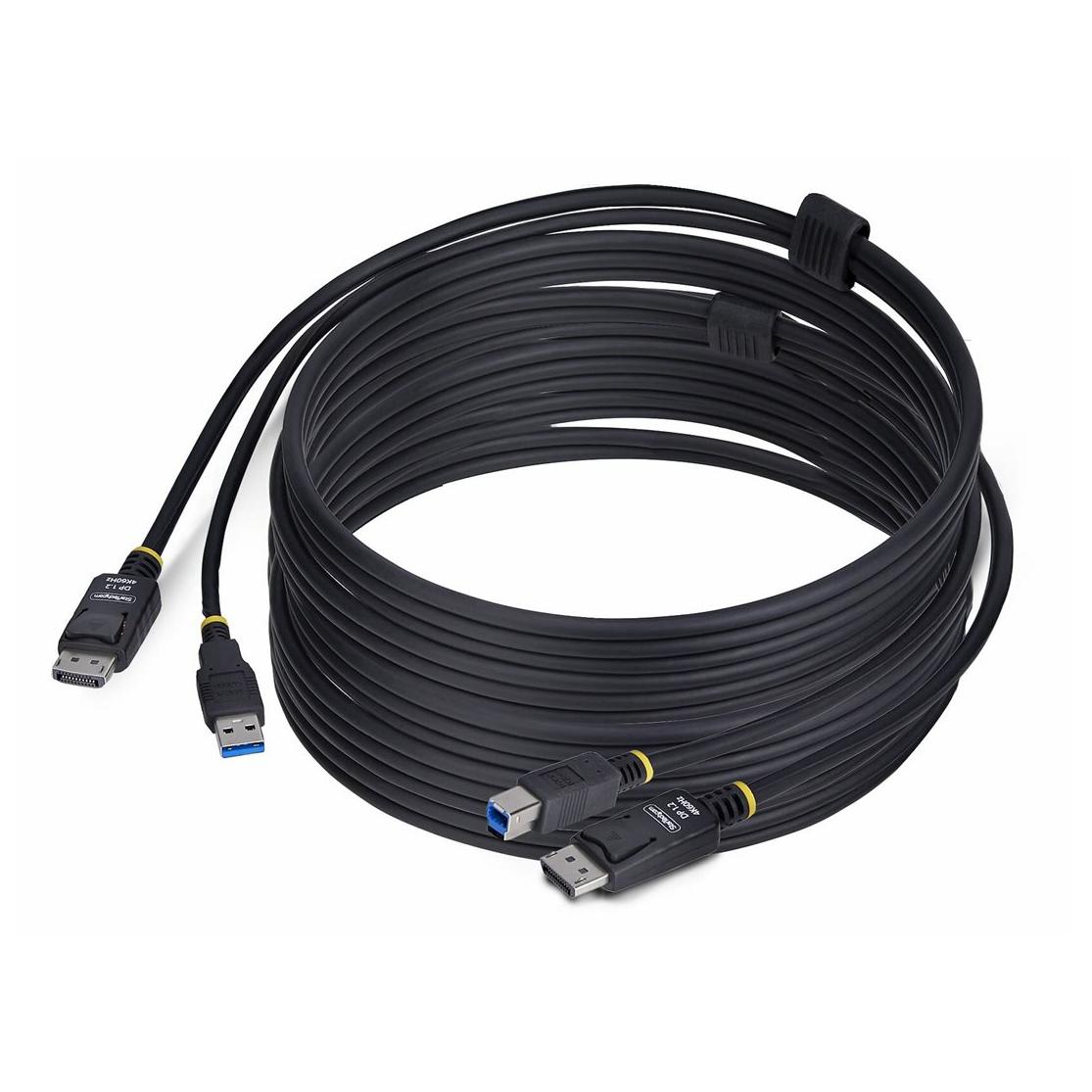 Câble StarTech.com 3 m DisplayPort et USB 5 Gbps KVM
