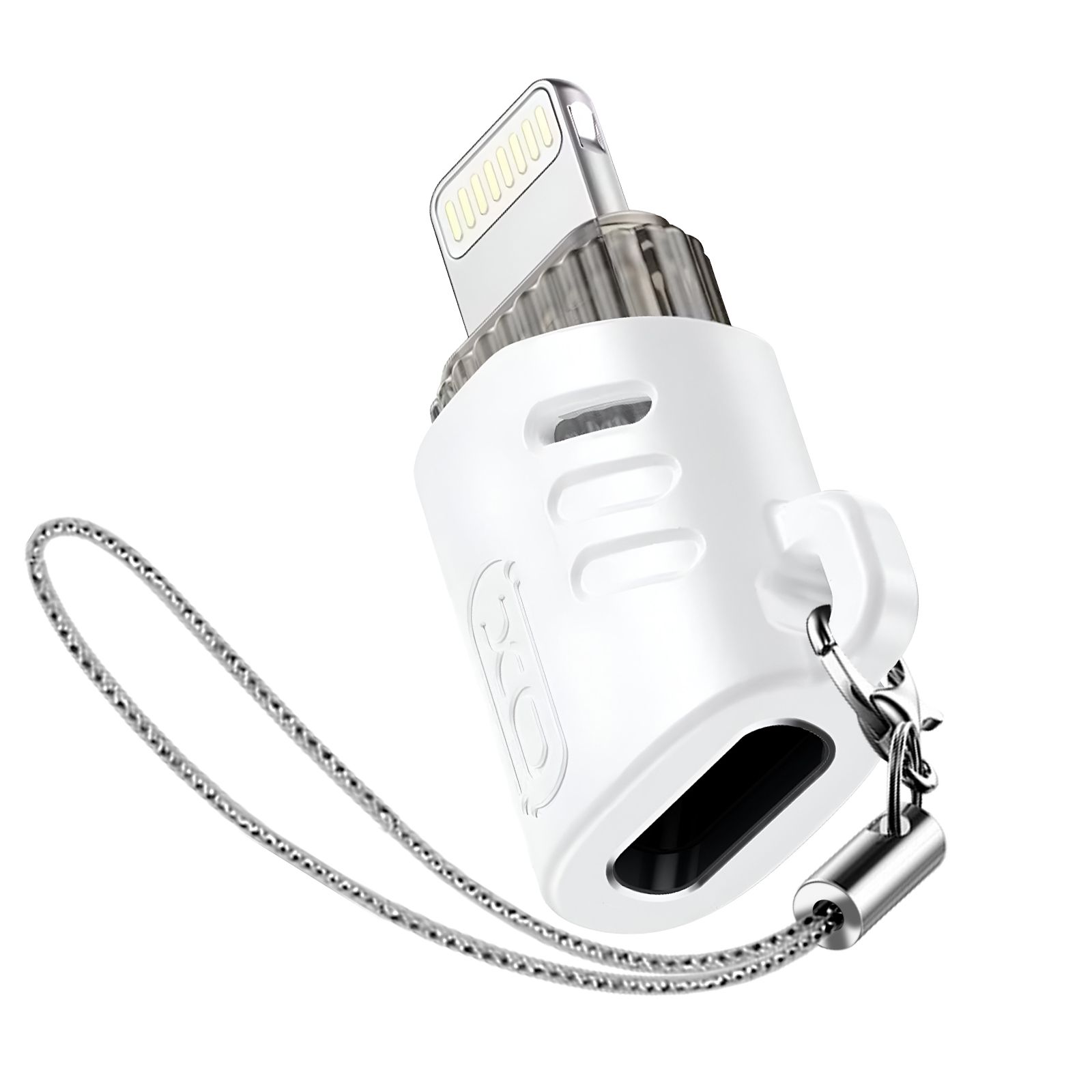XO USB-C to Lightning Adapter (White)