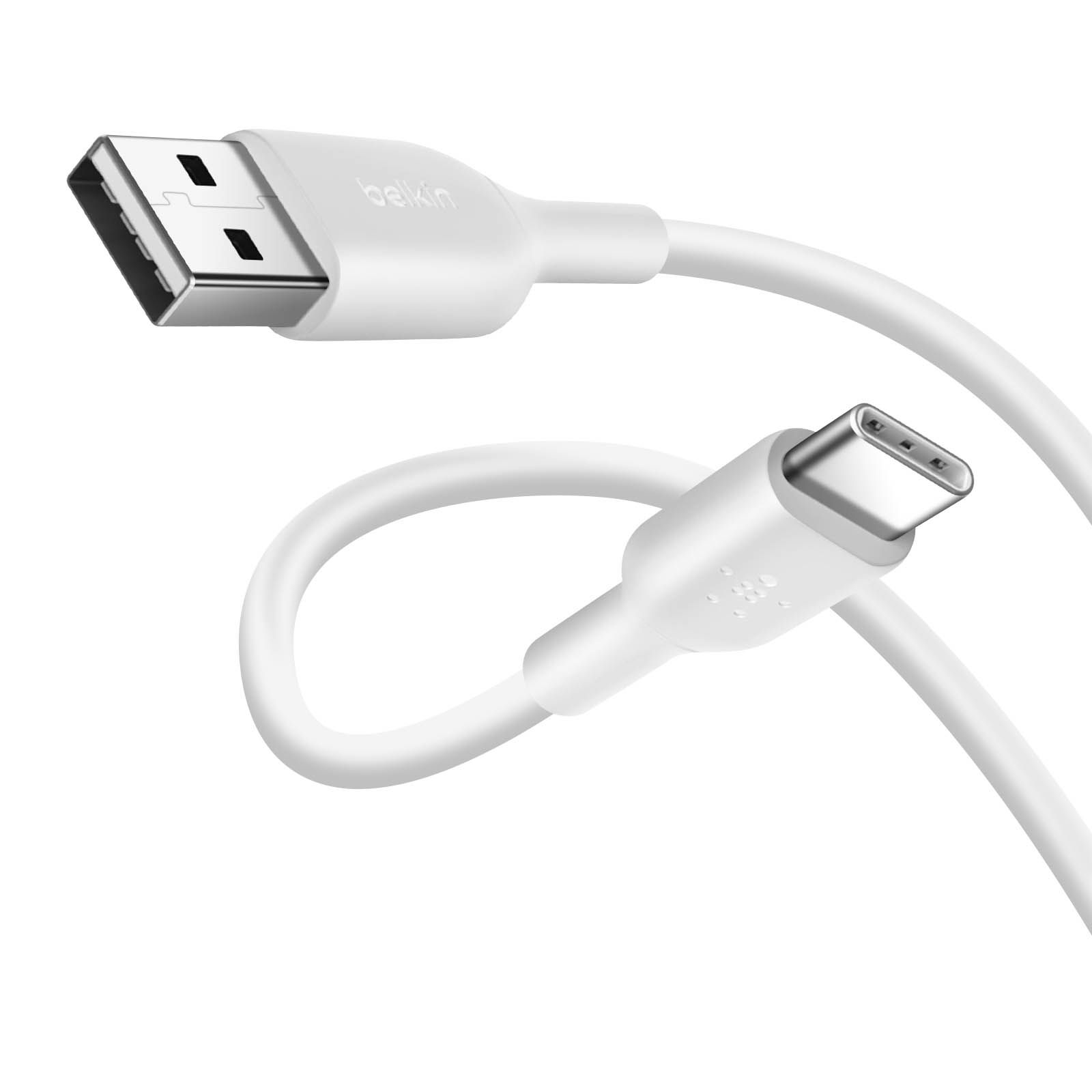 Belkin USB to USB-C 2m Cable - White