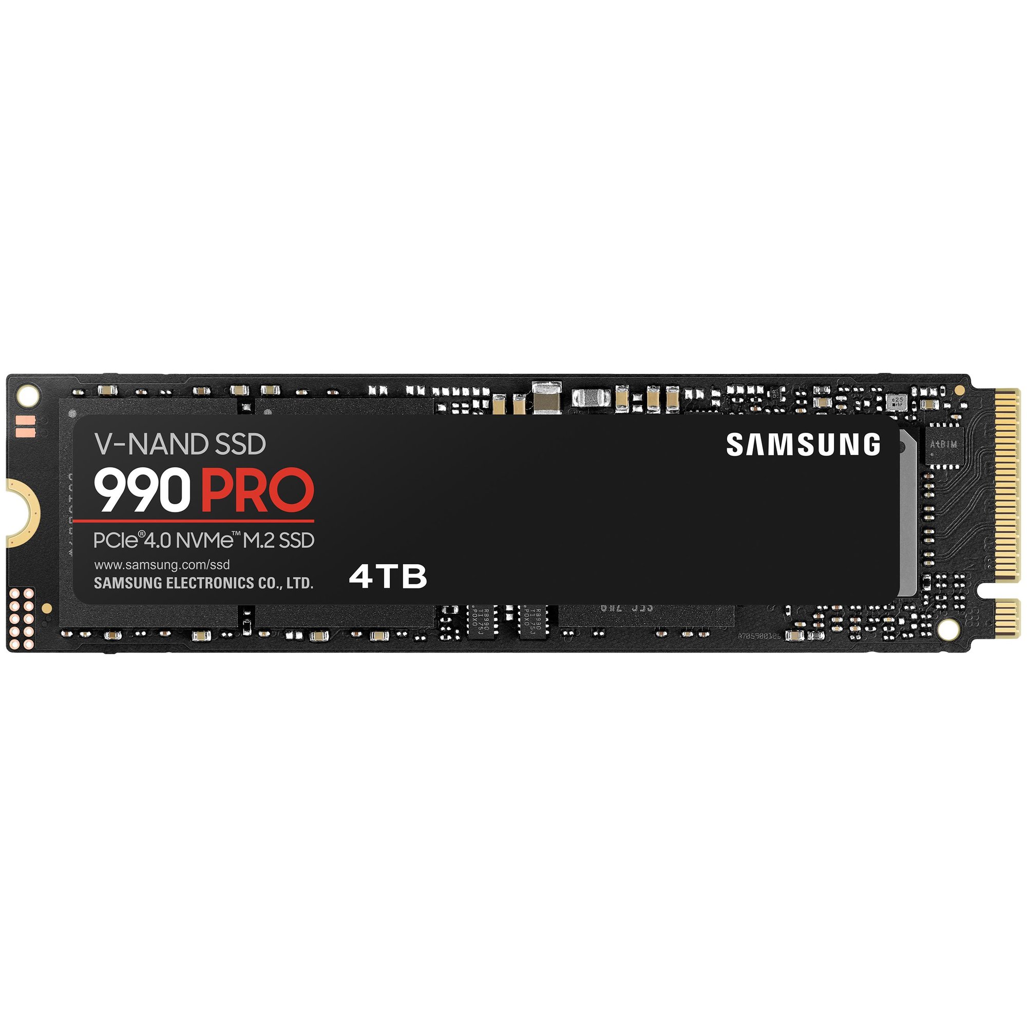 Samsung 990 PRO 4TB M.2 PCI Express 4.0 NVMe V-NAND TLC Solid State Drive