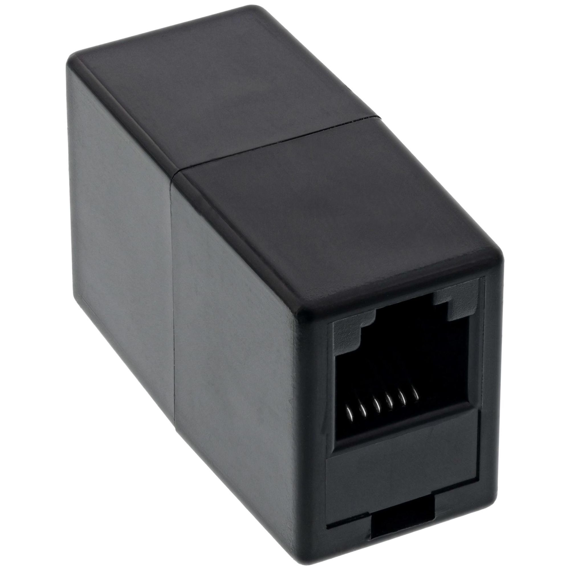InLine RJ12 Cable Adapter Female to Female Black