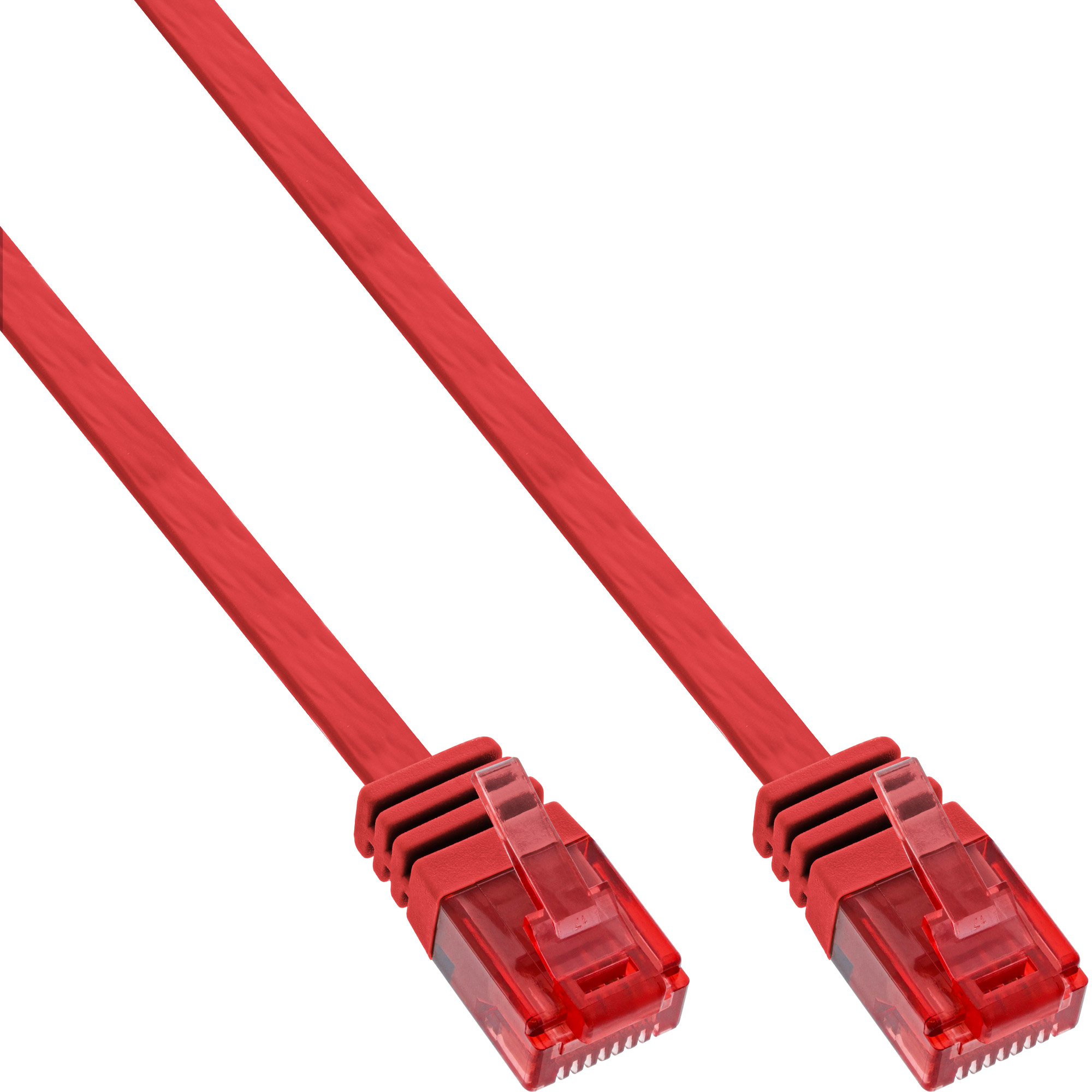 InLine Cat6 U/UTP Cable, 3 m, Red
