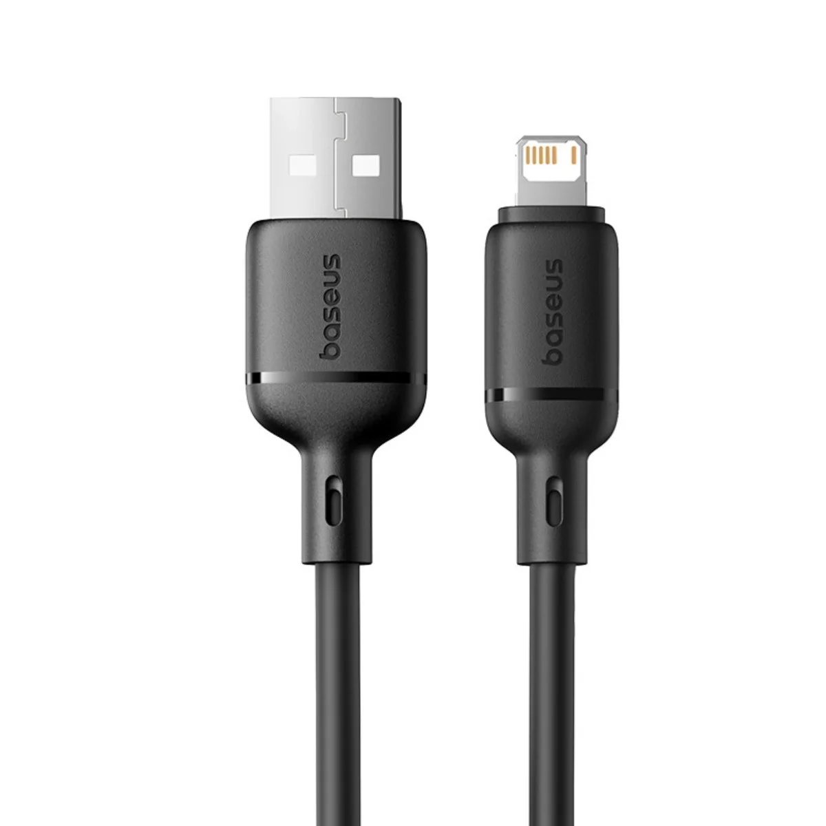 Baseus Silky Series USB-A to Lightning 2.4A Cable, 2m, Black