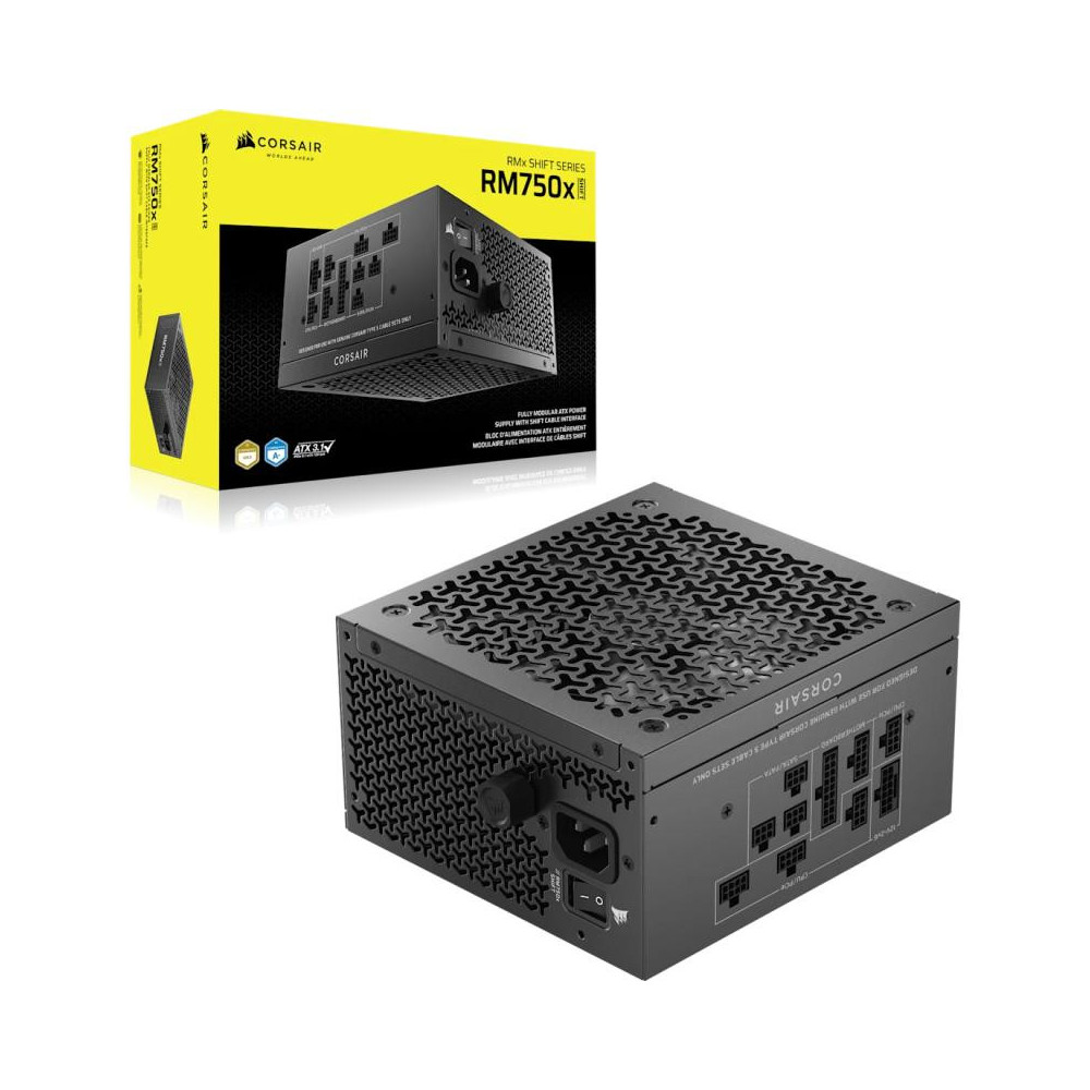 Corsair RM750x RMx Shift Series 750W Modular PSU - Gunmetal Mat