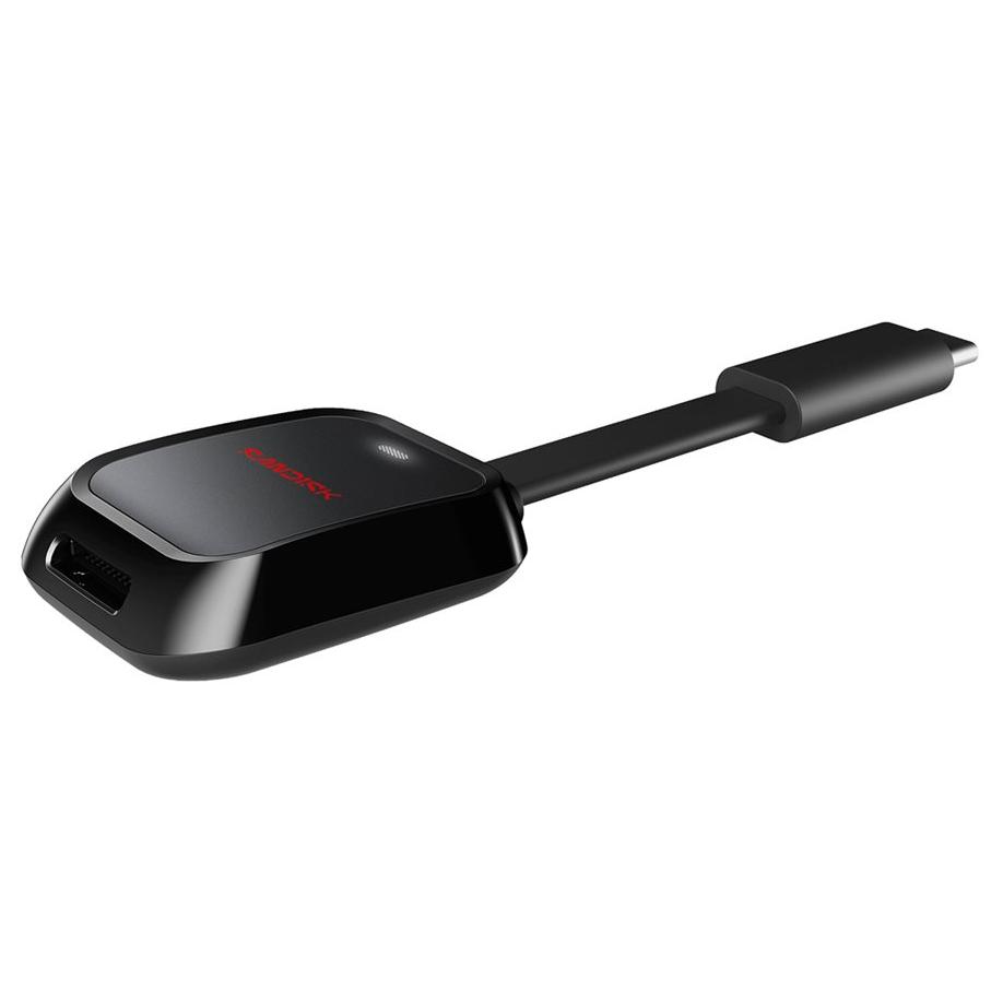 SanDisk QuickFlow USB-C 3.2 Gen 1 Memory Card Reader (microSD, microSDHC, microSDXC)