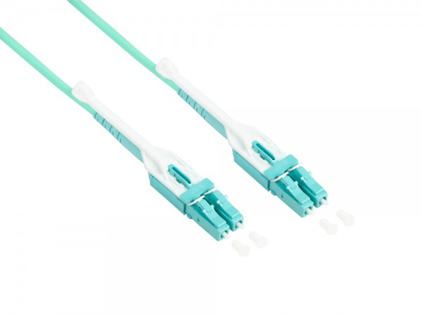 Alcasa LW-U802LC3 Infiniband and Fiber Optic Cable 2m 2x LC Aqua